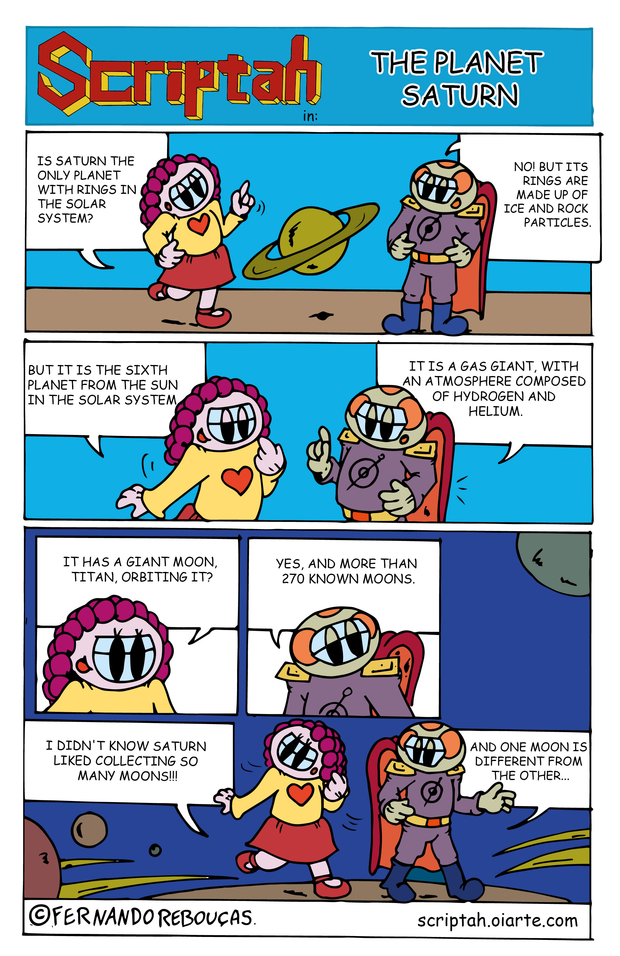 comics planet Saturn